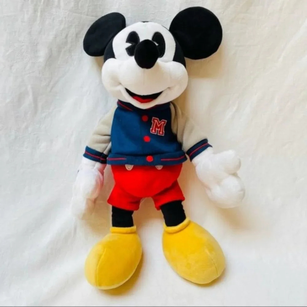 Mickey Mouse Jersey 28 Football Plush 14 Inches Gift‎ Present Soft Collectible